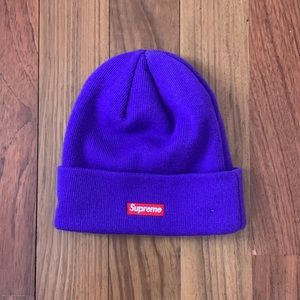 Purple supreme beanie